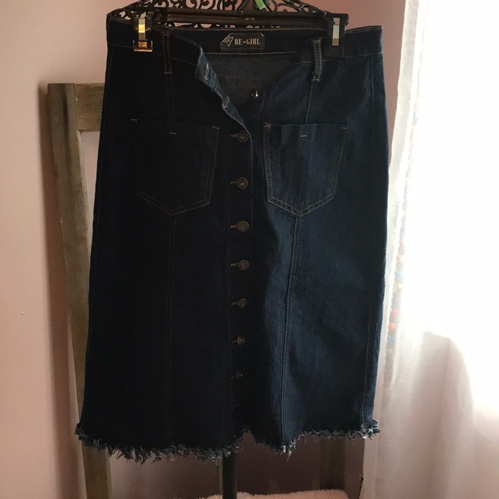 Be girl size small denim skirt